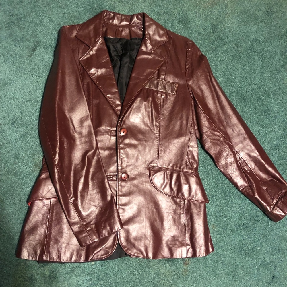 General leather NYC leather jacket